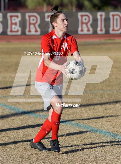Thumbnail 3 in Poston Butte vs American Leadership Academy - Ironwood (Desert Ridge Cactus Cup Tournament) photogallery.
