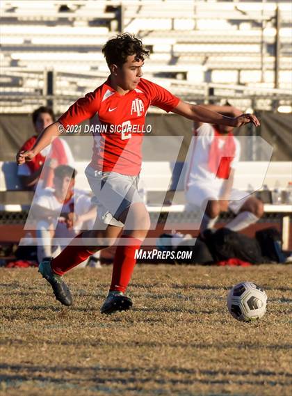 Thumbnail 1 in Poston Butte vs American Leadership Academy - Ironwood (Desert Ridge Cactus Cup Tournament) photogallery.