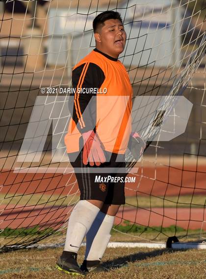 Thumbnail 3 in Poston Butte vs American Leadership Academy - Ironwood (Desert Ridge Cactus Cup Tournament) photogallery.