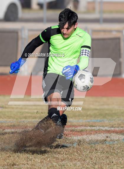 Thumbnail 3 in Poston Butte vs American Leadership Academy - Ironwood (Desert Ridge Cactus Cup Tournament) photogallery.