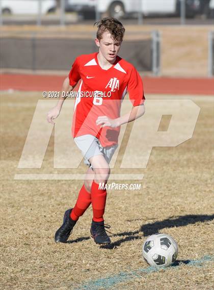 Thumbnail 1 in Poston Butte vs American Leadership Academy - Ironwood (Desert Ridge Cactus Cup Tournament) photogallery.