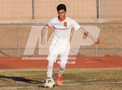 Thumbnail 2 in Poston Butte vs American Leadership Academy - Ironwood (Desert Ridge Cactus Cup Tournament) photogallery.