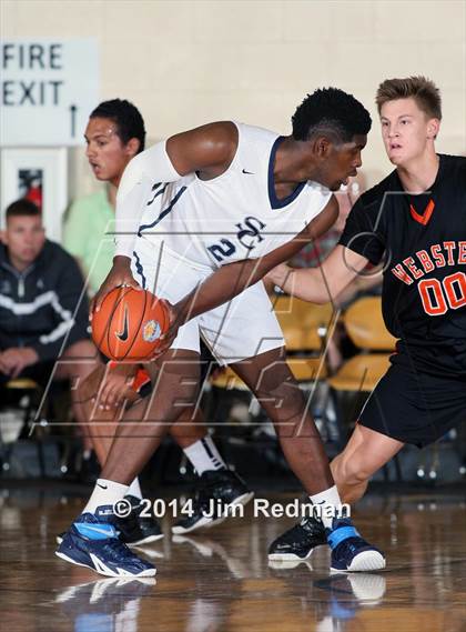 Thumbnail 2 in Webster Groves vs. Sierra Canyon (City of Palms Classic) photogallery.