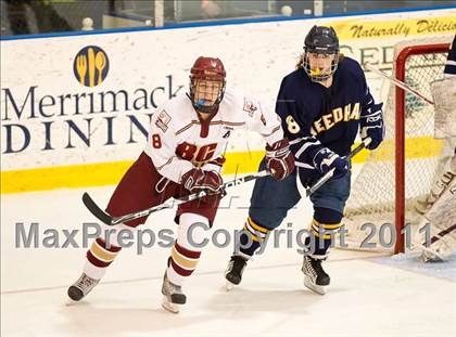 Thumbnail 2 in Needham vs Boston College High (MIAA Super 8 Round Robin) photogallery.