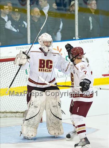 Thumbnail 3 in Needham vs Boston College High (MIAA Super 8 Round Robin) photogallery.