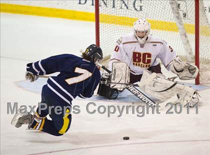 Thumbnail 1 in Needham vs Boston College High (MIAA Super 8 Round Robin) photogallery.