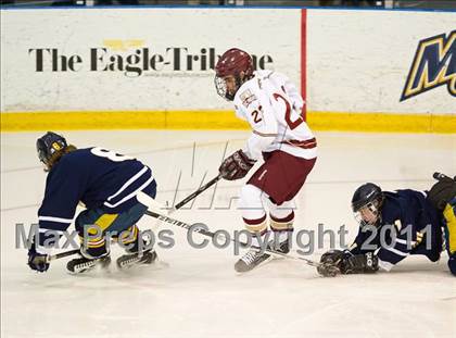 Thumbnail 2 in Needham vs Boston College High (MIAA Super 8 Round Robin) photogallery.