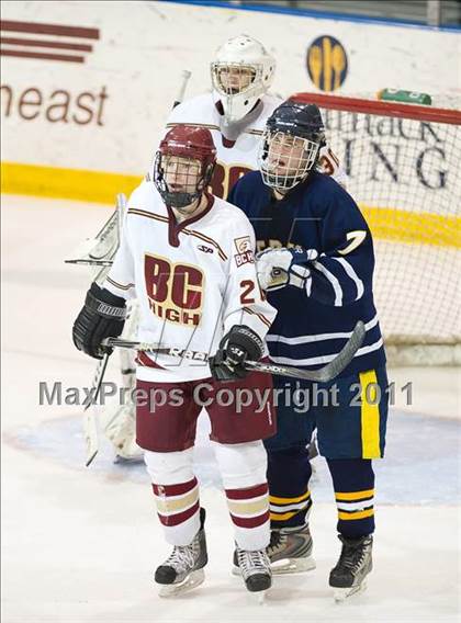Thumbnail 2 in Needham vs Boston College High (MIAA Super 8 Round Robin) photogallery.
