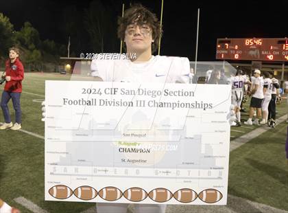 Thumbnail 2 in St. Augustine vs. San Pasqual (CIF SDS Division 3 Final) photogallery.