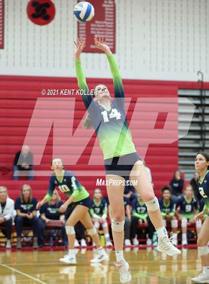 Thumbnail 1 in Dakota vs. Troy (MHSAA Regional Final) photogallery.