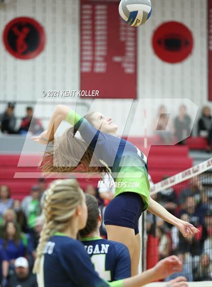 Thumbnail 2 in Dakota vs. Troy (MHSAA Regional Final) photogallery.