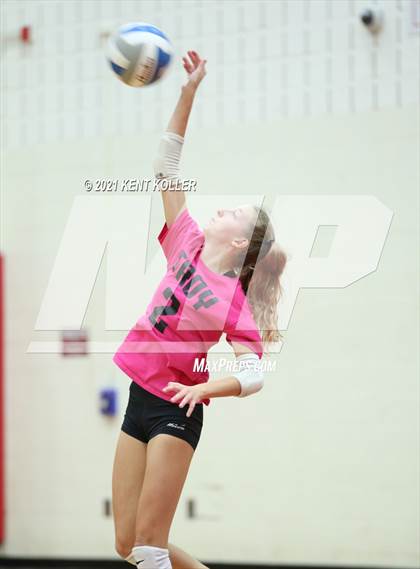 Thumbnail 3 in Dakota vs. Troy (MHSAA Regional Final) photogallery.