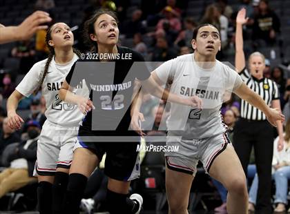 Thumbnail 2 in Windward @ Salesian College Preparatory (CIF State D1 Final) photogallery.