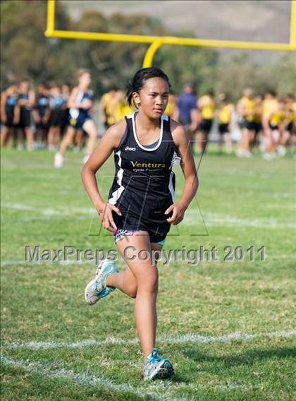 Thumbnail 1 in Channel League Cross Country Meet - Girls photogallery.