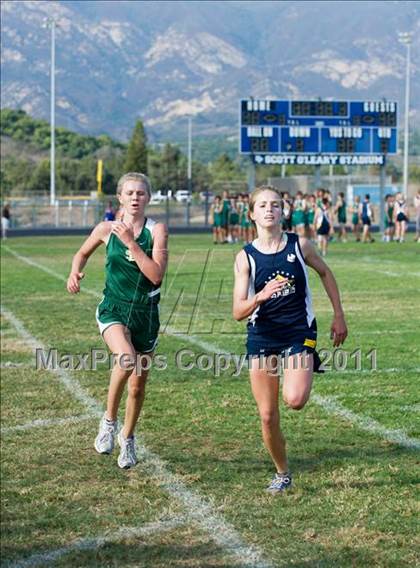 Thumbnail 3 in Channel League Cross Country Meet - Girls photogallery.