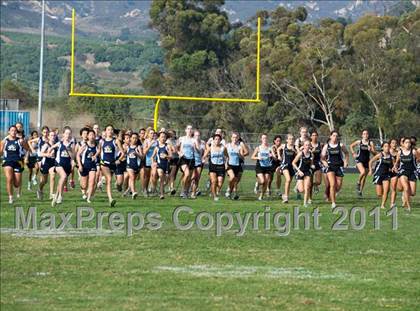 Thumbnail 1 in Channel League Cross Country Meet - Girls photogallery.