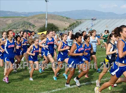 Thumbnail 1 in Channel League Cross Country Meet - Girls photogallery.