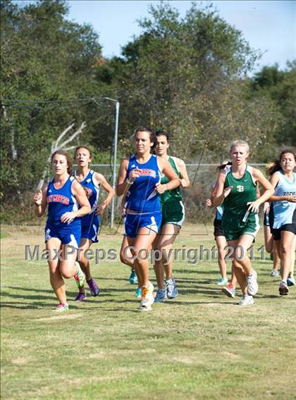 Thumbnail 2 in Channel League Cross Country Meet - Girls photogallery.