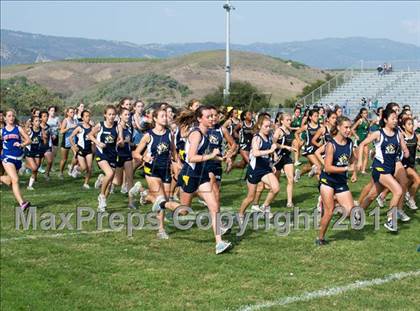 Thumbnail 1 in Channel League Cross Country Meet - Girls photogallery.