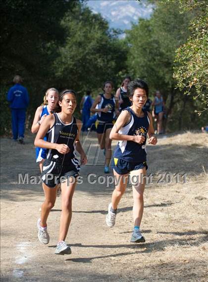 Thumbnail 3 in Channel League Cross Country Meet - Girls photogallery.