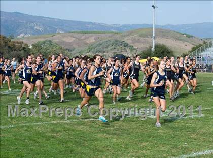 Thumbnail 3 in Channel League Cross Country Meet - Girls photogallery.