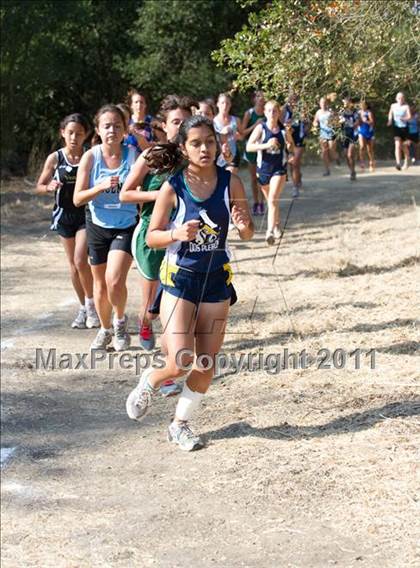 Thumbnail 3 in Channel League Cross Country Meet - Girls photogallery.