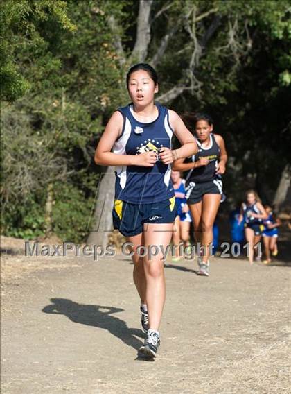 Thumbnail 2 in Channel League Cross Country Meet - Girls photogallery.