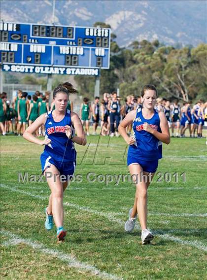 Thumbnail 1 in Channel League Cross Country Meet - Girls photogallery.