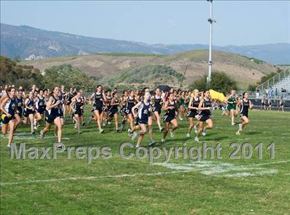 Thumbnail 2 in Channel League Cross Country Meet - Girls photogallery.