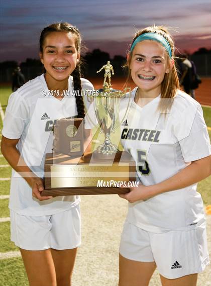 Thumbnail 2 in Casteel vs. Yuma Catholic (AIA 3A Final - Awards Photos) photogallery.
