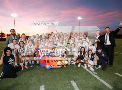 Thumbnail 2 in Casteel vs. Yuma Catholic (AIA 3A Final - Awards Photos) photogallery.