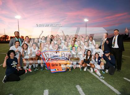 Thumbnail 1 in Casteel vs. Yuma Catholic (AIA 3A Final - Awards Photos) photogallery.