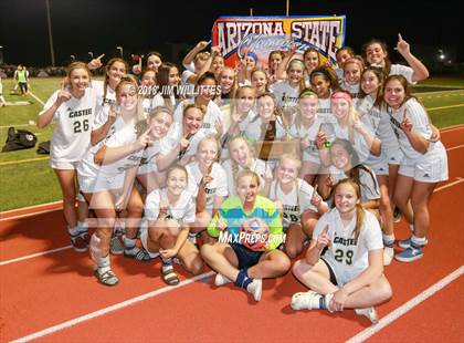 Thumbnail 3 in Casteel vs. Yuma Catholic (AIA 3A Final - Awards Photos) photogallery.
