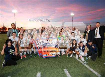 Thumbnail 3 in Casteel vs. Yuma Catholic (AIA 3A Final - Awards Photos) photogallery.