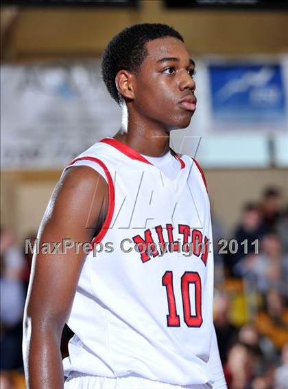 Thumbnail 1 in Milton vs. Norfolk Christian (City of Palms Classic) photogallery.