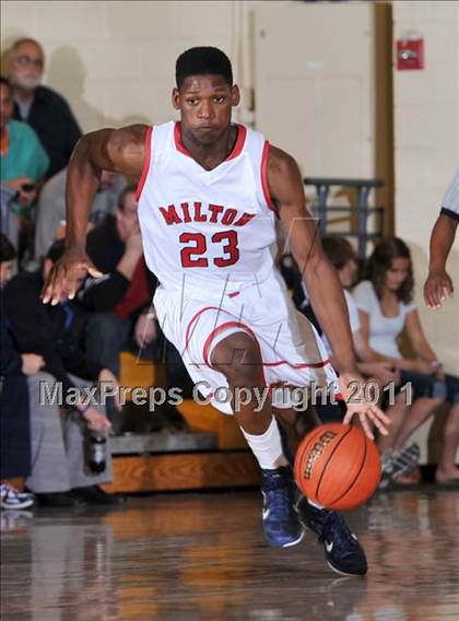 Thumbnail 3 in Milton vs. Norfolk Christian (City of Palms Classic) photogallery.