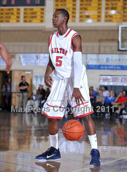 Thumbnail 1 in Milton vs. Norfolk Christian (City of Palms Classic) photogallery.