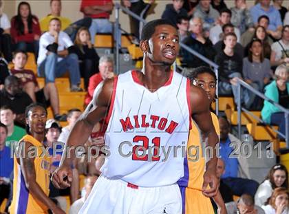 Thumbnail 3 in Milton vs. Norfolk Christian (City of Palms Classic) photogallery.