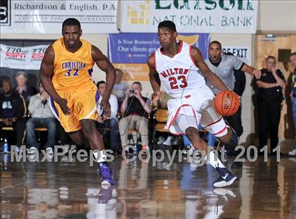 Thumbnail 2 in Milton vs. Norfolk Christian (City of Palms Classic) photogallery.