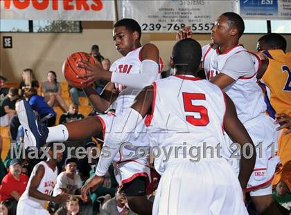 Thumbnail 2 in Milton vs. Norfolk Christian (City of Palms Classic) photogallery.