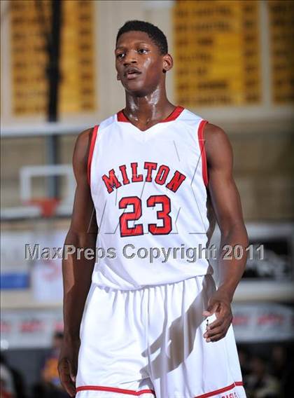 Thumbnail 3 in Milton vs. Norfolk Christian (City of Palms Classic) photogallery.