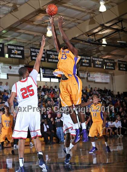 Thumbnail 1 in Milton vs. Norfolk Christian (City of Palms Classic) photogallery.