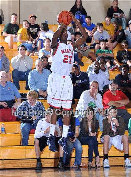 Thumbnail 1 in Milton vs. Norfolk Christian (City of Palms Classic) photogallery.