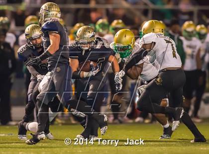 Thumbnail 1 in St. John Bosco vs. Long Beach Poly photogallery.