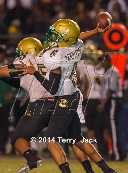 Thumbnail 1 in St. John Bosco vs. Long Beach Poly photogallery.