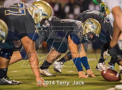 Thumbnail 2 in St. John Bosco vs. Long Beach Poly photogallery.