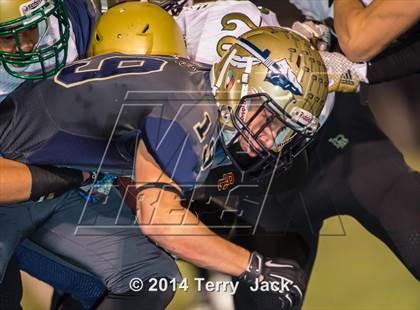 Thumbnail 2 in St. John Bosco vs. Long Beach Poly photogallery.