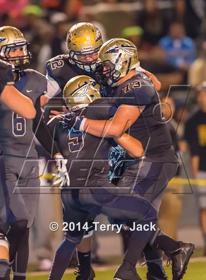 Thumbnail 2 in St. John Bosco vs. Long Beach Poly photogallery.