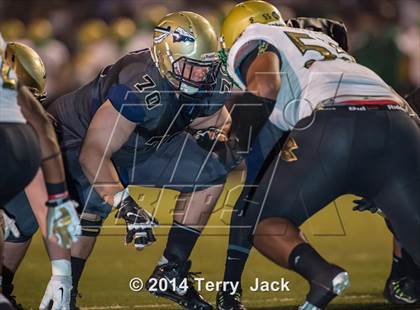 Thumbnail 2 in St. John Bosco vs. Long Beach Poly photogallery.