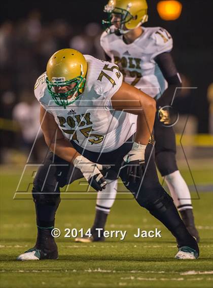 Thumbnail 1 in St. John Bosco vs. Long Beach Poly photogallery.